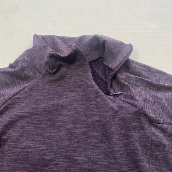 Layer 8 Women's Athletic Performance Top Long Sleeve Purple Size M Quick Dry - Picture 12 of 13
